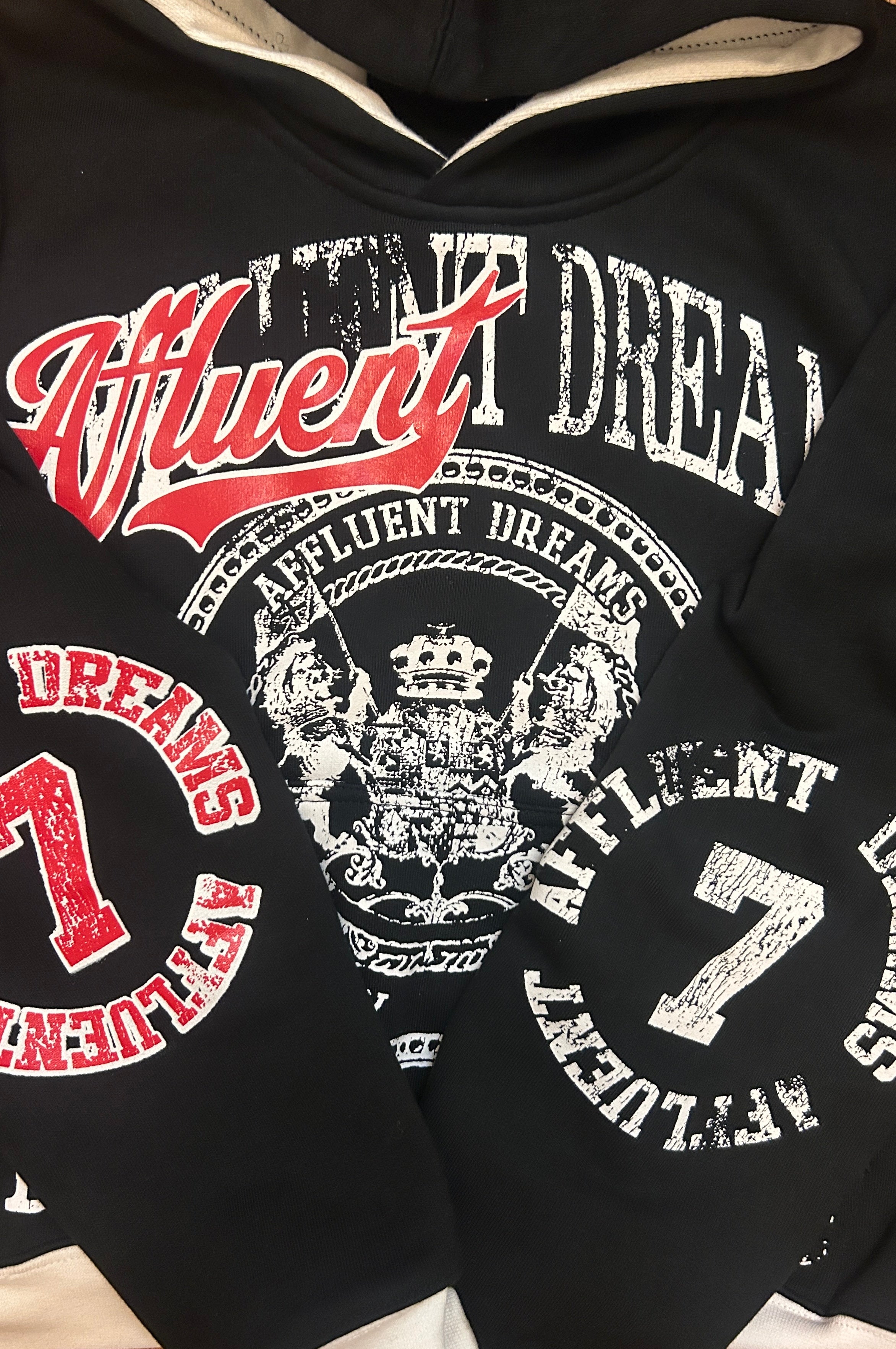 Affluent Dreams Pullover Hoodie Black