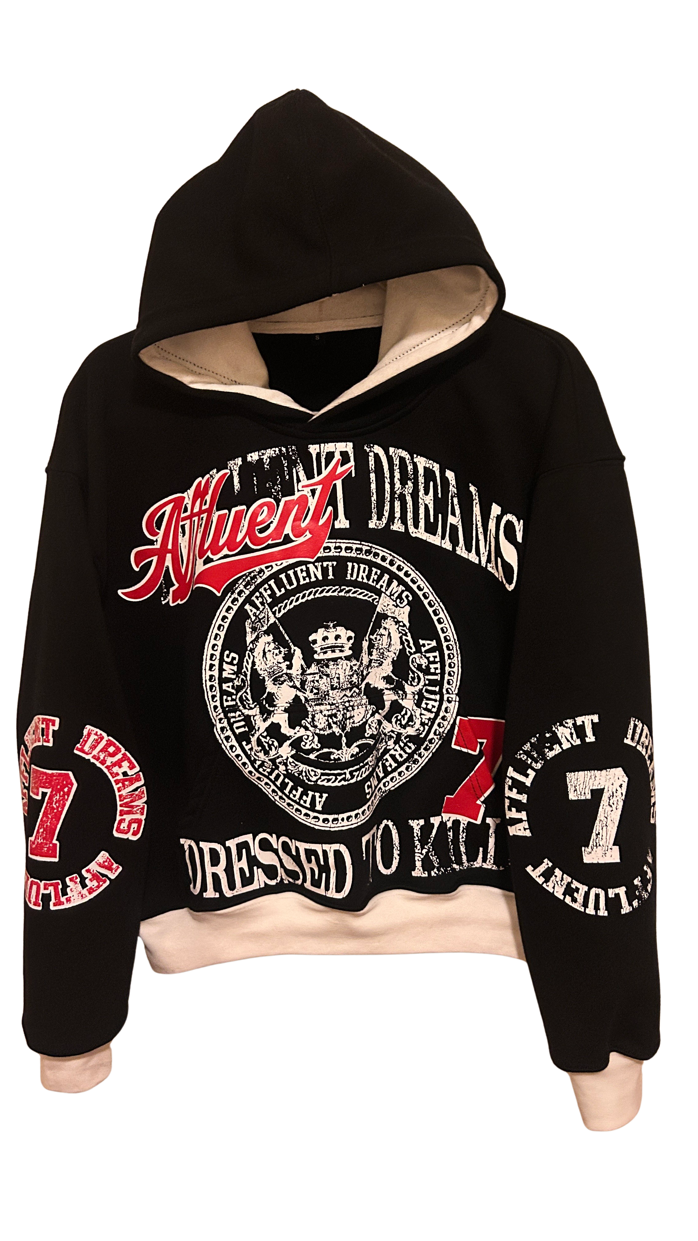 Affluent Dreams Pullover Hoodie Black