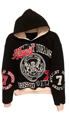 Affluent Dreams Pullover Hoodie Black